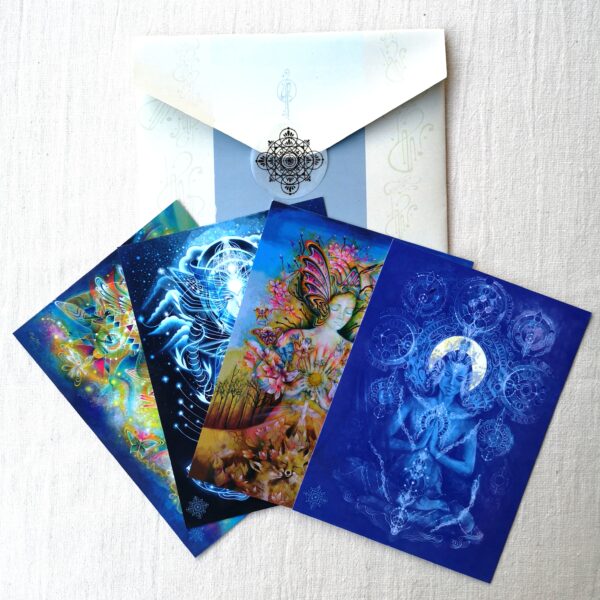 "THEIA" Special edition postcard set. - Image 3